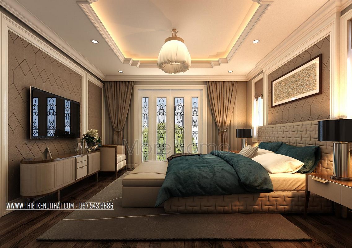 Thiết kế nội thất biệt thự Vinhomes Riverside Long Biên Hà Nội-vinhomes-riverside (36)